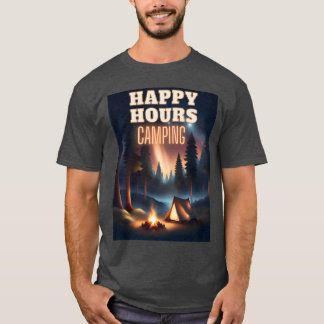 Camiseta Regalo de horas felices de camping