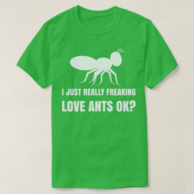 Camiseta Regalo de hormiga corta para hombres mujeres (Diseño del anverso)