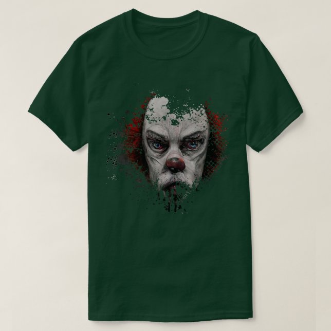 Camiseta Regalo de horror del asesino del mal de Halloween (Diseño del anverso)