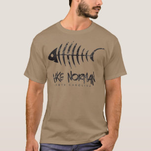 Camiseta Regalo de hueso de pescado del lago Norman LKN de 