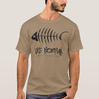 Camiseta Regalo de hueso de pescado del lago Norman LKN de