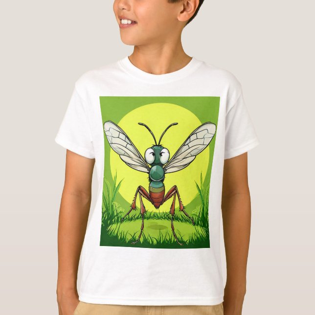 Camiseta 🐜 Regalo de humor de mosquito divertido para niño (Anverso)