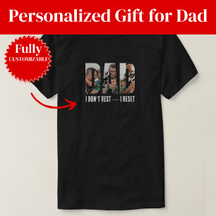 Camiseta Regalo de humor divertido para papá Reset