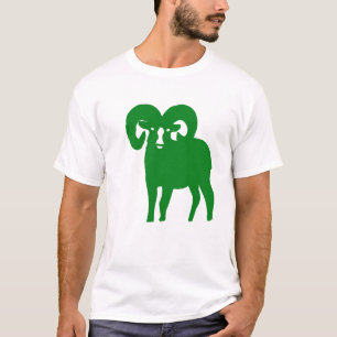 Camiseta Regalo de icono zodiacal de Aries Carnero Verde
