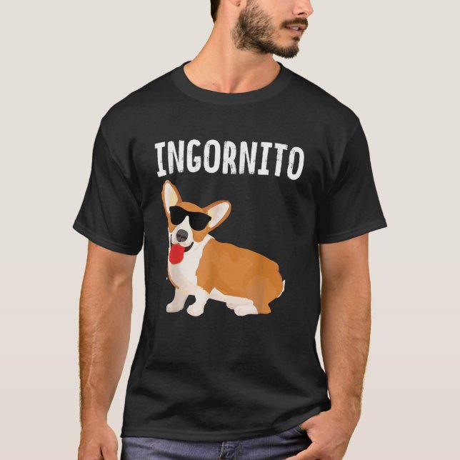 Camiseta Regalo de Incorgnito Funny Corgi Lover (Anverso)