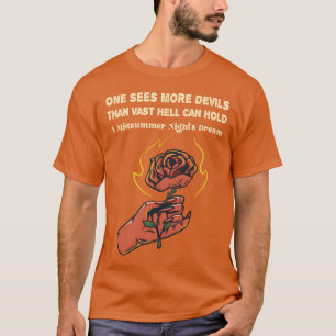 Camiseta Regalo de infierno de cita de Shakespeare