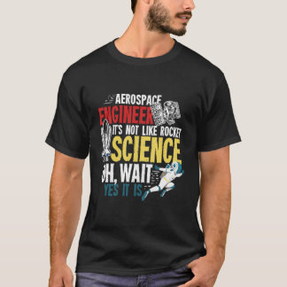 Camiseta Regalo De Ingeniería Aeroespacial Para Un Motor Ae