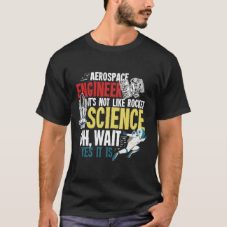 Camiseta Regalo De Ingeniería Aeroespacial Para Un Motor Ae