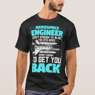 Camiseta Regalo De Ingeniería Aeroespacial Para Un Motor Ae