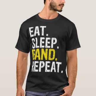 Camiseta Regalo de instrumentos de música de repetición de