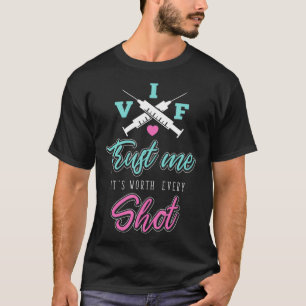 Camiseta Regalo de IVF Confía En Su Valor Cada Día De Trans