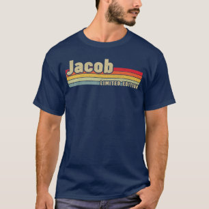 Camiseta Regalo de Jacob Nombre Personalizado Cumpleaños Di