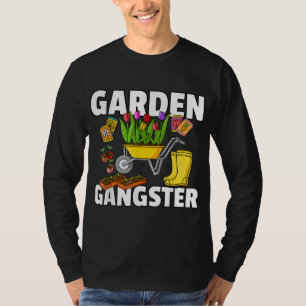 Camiseta Regalo De Jardinería De Gangster De Jardín Para Un