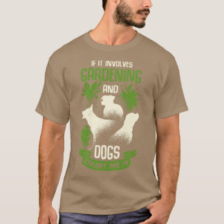 Camiseta Regalo de jardinería de perro amante