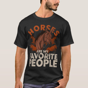 Camiseta Regalo de jinete amante de los animales divertido