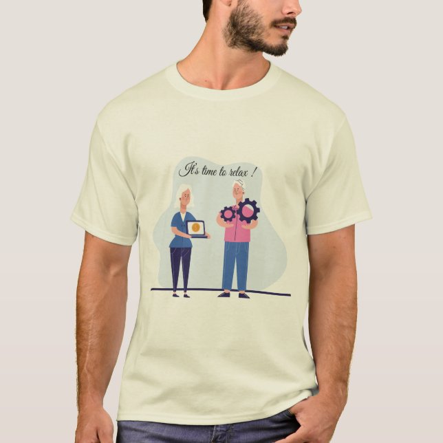 Camiseta Regalo de Jubilación para el Trabajador (Anverso)