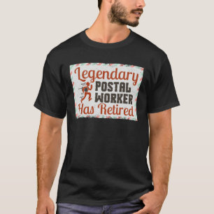 Camiseta Regalo de jubilación para trabajador postal produc