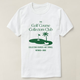 Camiseta Regalo de Jubilación Personalizado Club de Colecci