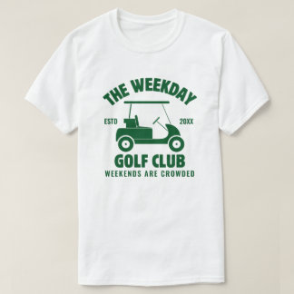 Camiseta Regalo de Jubilación Personalizado El Club de Golf