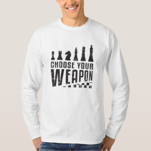 Camiseta Regalo de juego de tablero de ajedrez del jugador