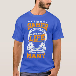 Camiseta regalo de juego de videojuegos para jugadores