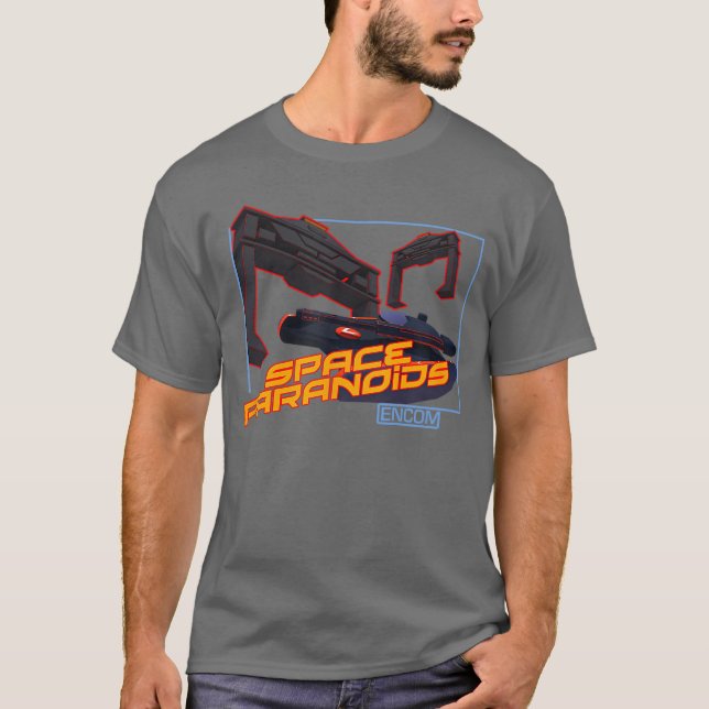 Camiseta Regalo de juego ENCOM Space Paranoids (Anverso)