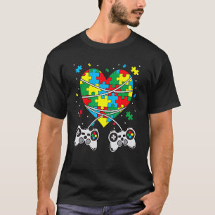 Camiseta Regalo de juego para niños con autismo Mes Día de 