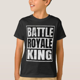 Camiseta Regalo de juego perturbado de Battle Royale King