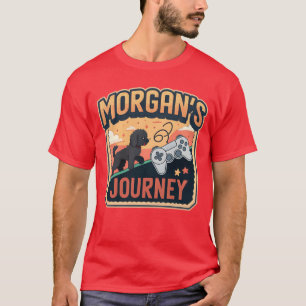 Camiseta Regalo de juego retro de Morgans Journey