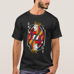 Camiseta Regalo de juegos de cartas de la Reina de las Espa