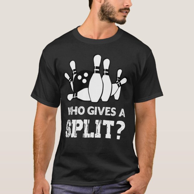 Camiseta regalo de jugador de boliche de diez pines para él (Anverso)