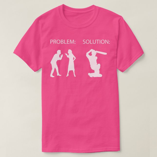 Camiseta Regalo de jugador de cricket (Diseño del anverso)