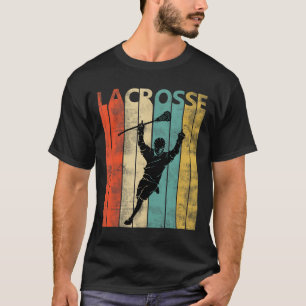Camiseta Regalo de jugador de lacrosse vintage retro jugado