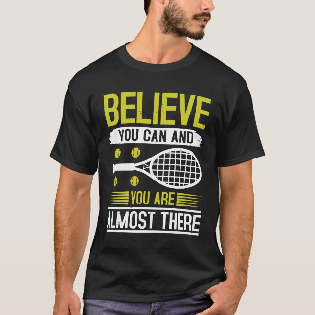 Camiseta Regalo de jugador de tenis (Anverso)