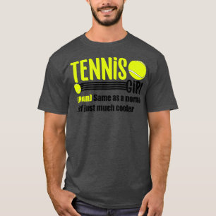 Camiseta Regalo de jugador de tenis para chica
