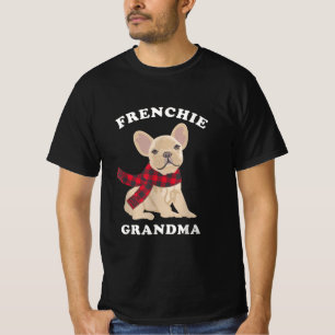 Camiseta regalo de la abuela de frenchie   regalo de Navida