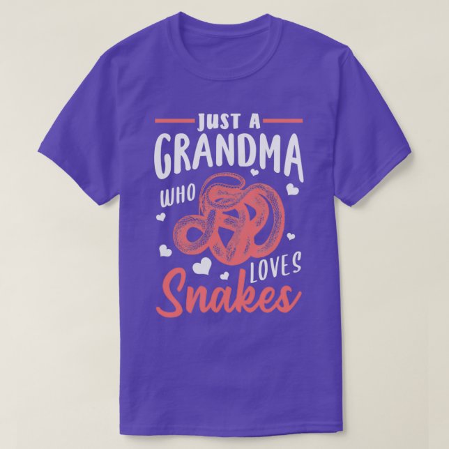 Camiseta Regalo de la abuela de la serpiente  (Diseño del anverso)