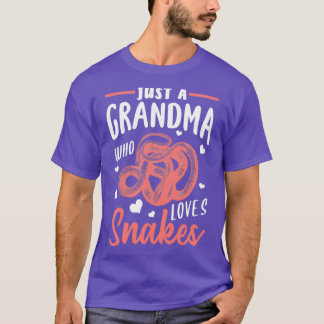 Camiseta Regalo de la abuela de la serpiente