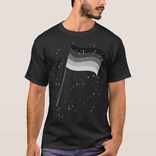 Camiseta Regalo de la bandera de la igualdad del orgullo he (Anverso)
