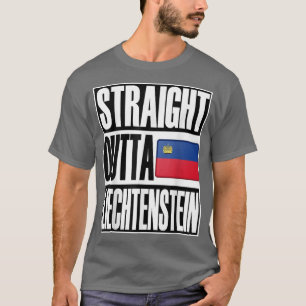 Camiseta Regalo de la bandera de Liechtenstein de Storecast