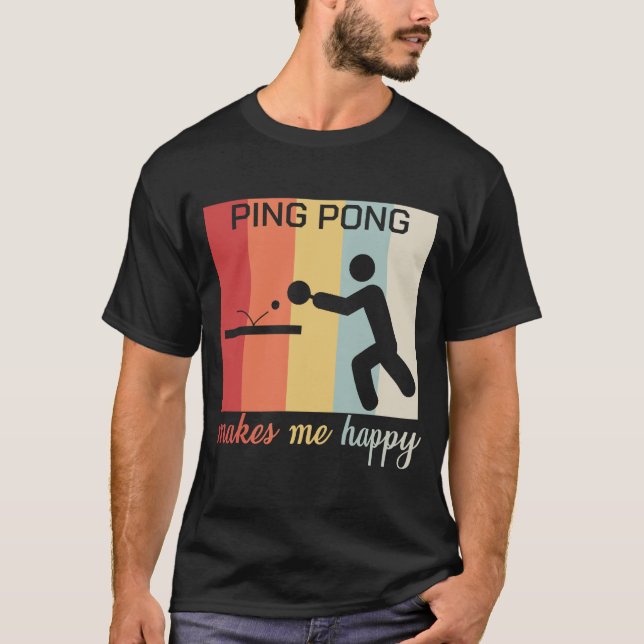 Camiseta Regalo de la bola de la mariposa de Topspin del (Anverso)