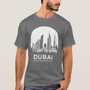 Camiseta Regalo de la ciudad de Dubái Emiratos Árabes Unido