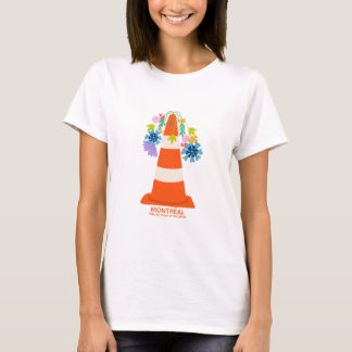 Camiseta Regalo de la ciudad de Montréal humorístico conos
