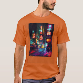 Camiseta Regalo de la ciudad de neón
