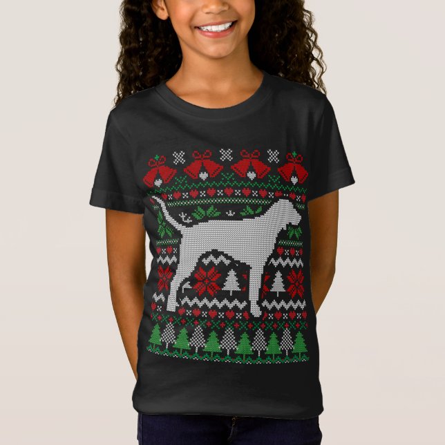 Camiseta Regalo de la cocina de navidad azul (Anverso)