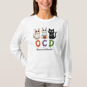 Camiseta Regalo de la dama del gato - Trastorno obsesivo de