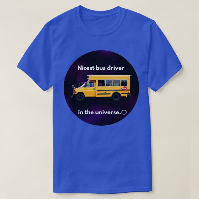 Camiseta Regalo de la escolta para conductores de autobús (Diseño del anverso)