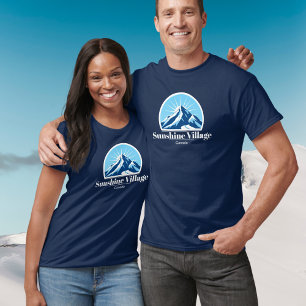 Camiseta Regalo de la estación de esquí Sunshine Village Ca