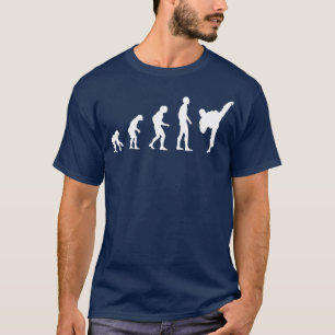 Camiseta Regalo de la evolución de las artes marciales de 