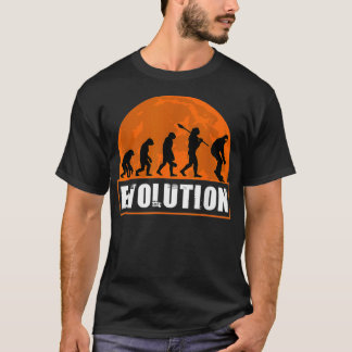 Camiseta Regalo de la evolución humana de SnowBoarding Shir